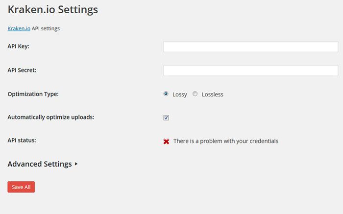 kraken-image-optimizer-wordpress-plugin-impostazioni