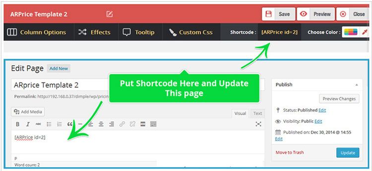 arprice-comparison-tables-using-shortcode