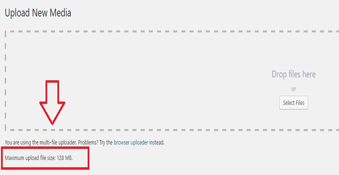 wordpress 最大上傳文件大小 2mb