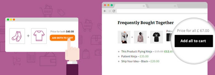 yith fréquemment acheté ensemble pour woocommerce