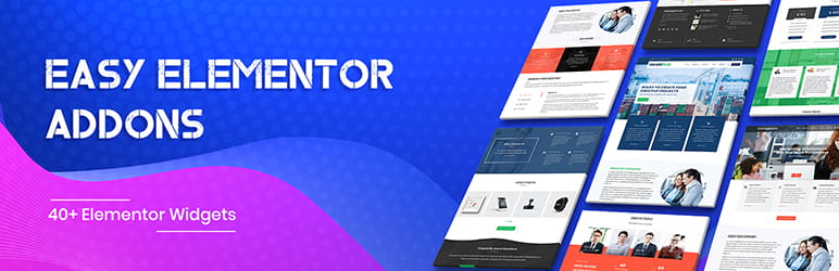 Plug-in Easy Elementor Addons.