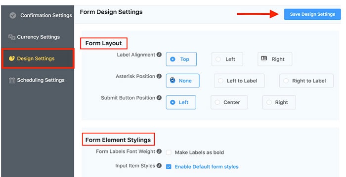 projektowanie form płatności wordpress