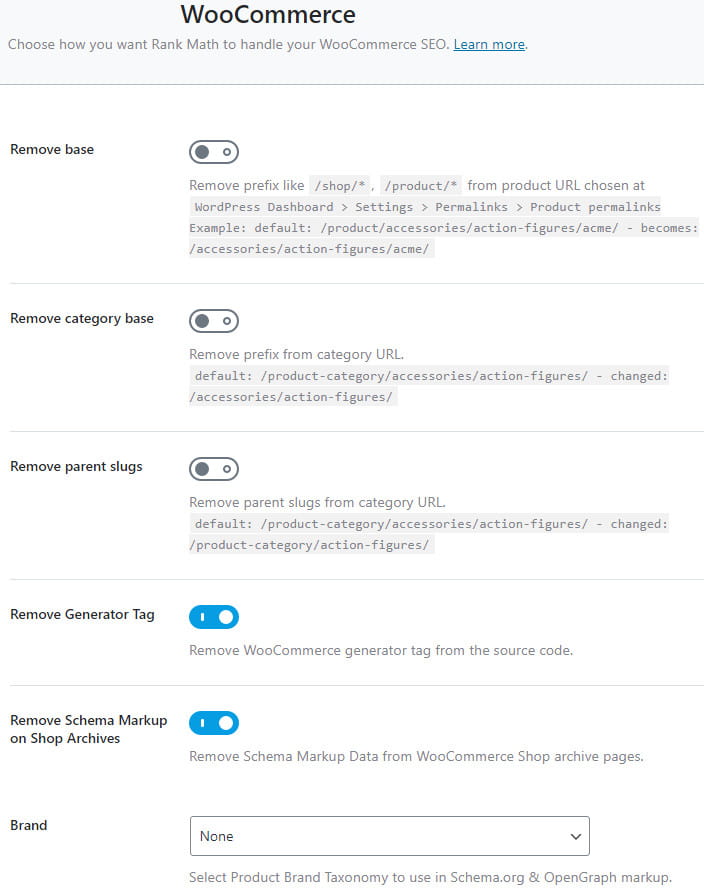 Classez les fonctionnalités de WooCommerce en mathématiques.