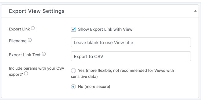 exportation de formulaire wordpress vers csv