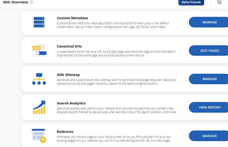 10onglet optimisation de référencement web