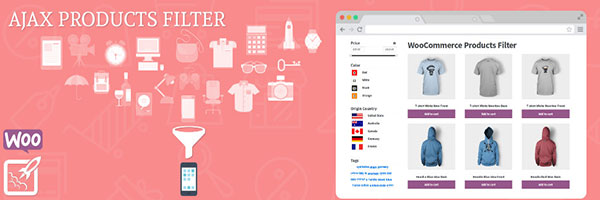 Filtres de produits AJAX avancés woocommerce
