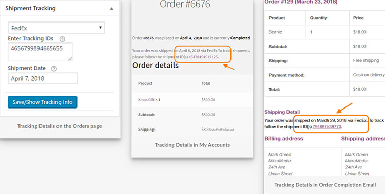 WooCommerce Shipment Tracking Pro