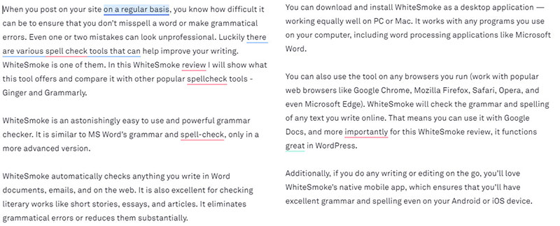 gramática gramatical e teste de verificação ortográfica