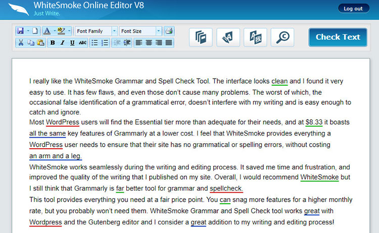 editor online whitesmoke