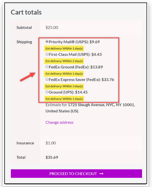 WooCommerceのfedex配送ラベル印刷