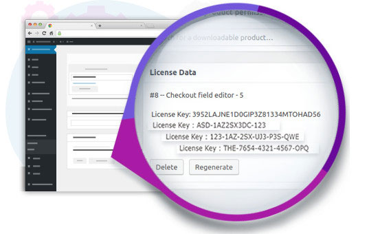 WooCommerce lisans anahtarı üreten eklentiler