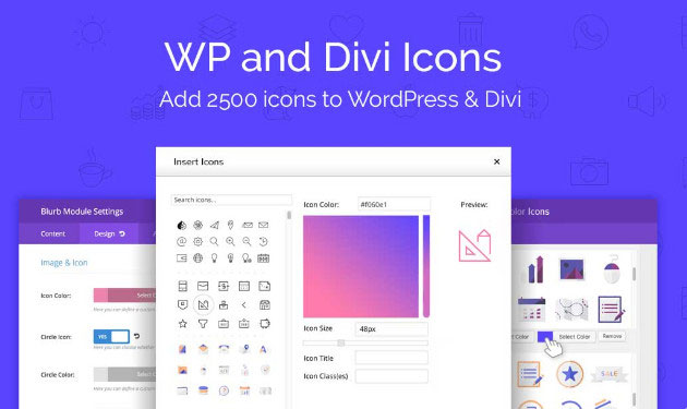 WP Ve Divi Simgeleri incelemesi