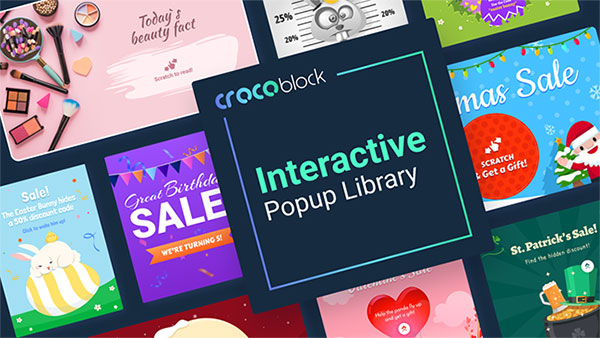 Crocoblock Interactive Popup Library fonctionne sans problème avec Elementor.