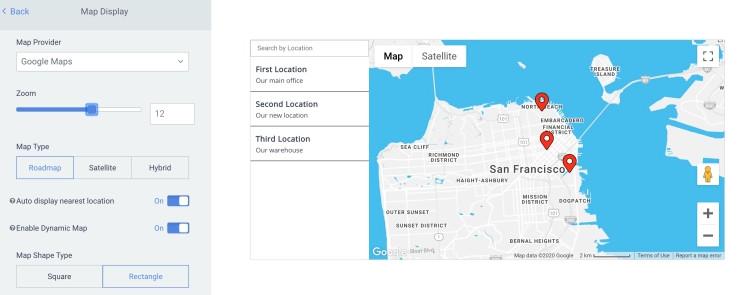 Le plugin WordPress Store Locator aide les clients à trouver vos magasins, événements et produits sur une carte entièrement personnalisable.