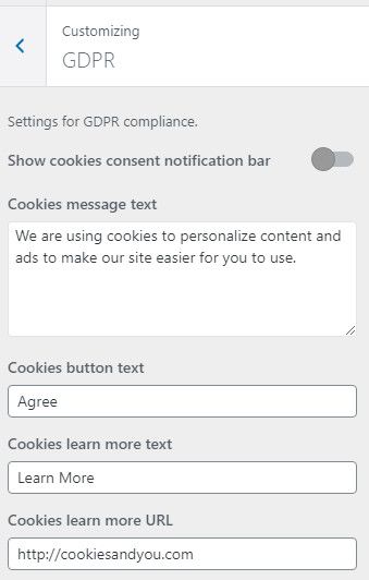 Recurso GDPR do tema Everse.