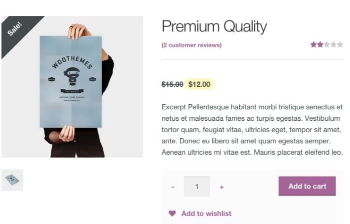 Tema WooCommerce flexibilă pentru magazin.