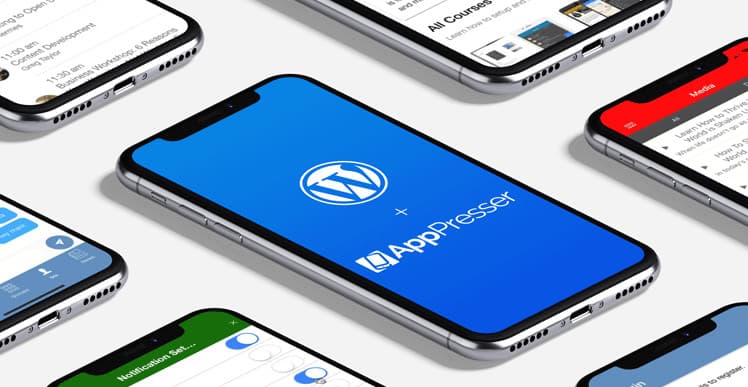 Cadrul aplicației mobile pentru WordPress.