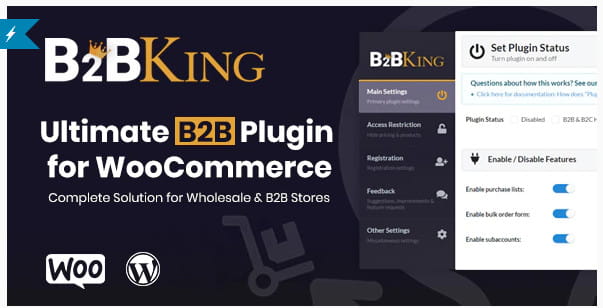 أفضل مكون إضافي مجاني لـ WooCommerce B2B.