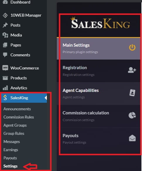 การตั้งค่า SalesKing