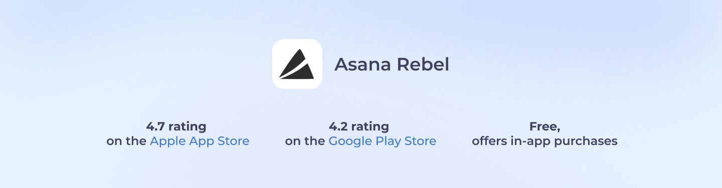 Приложение Asana Rebel