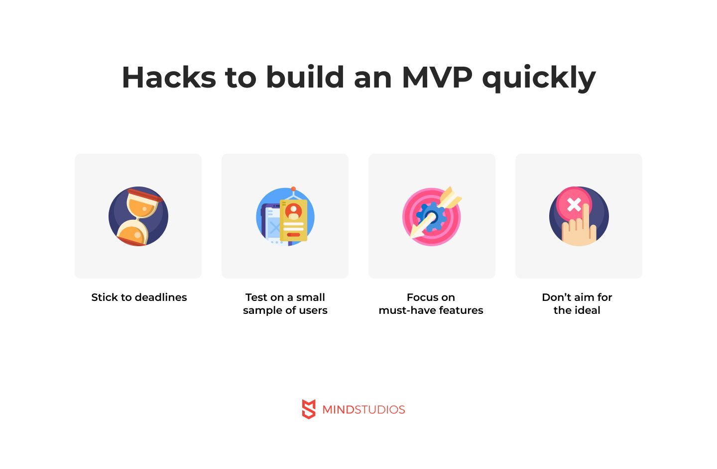 Hacks para construir um MVP rapidamente