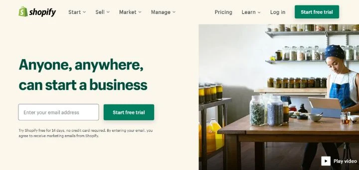 shopify-homepage