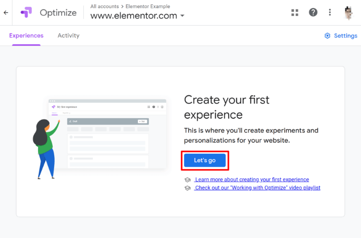 create-google-optimize-experience-1