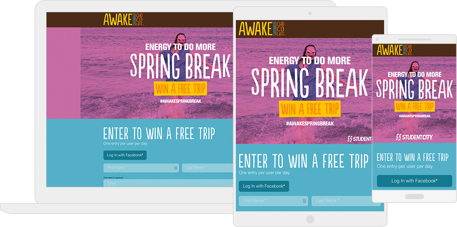 แจกของรางวัล Awake's Spring Break