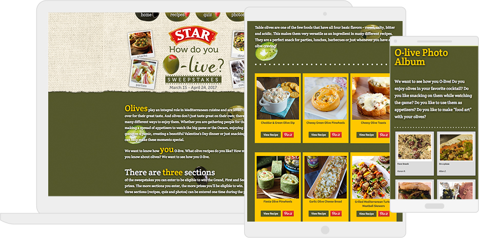 Star Fine Food 的“How do Your Olive”活动