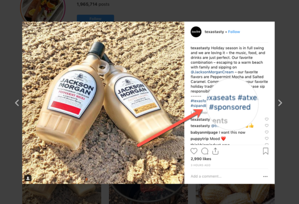 Identificando marcas patrocinadoras para regras de concurso do Instagram que você nunca deve ignorar