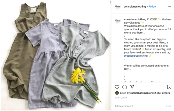 Roupas femininas infantis para concursos do Instagram do Dia das Mães