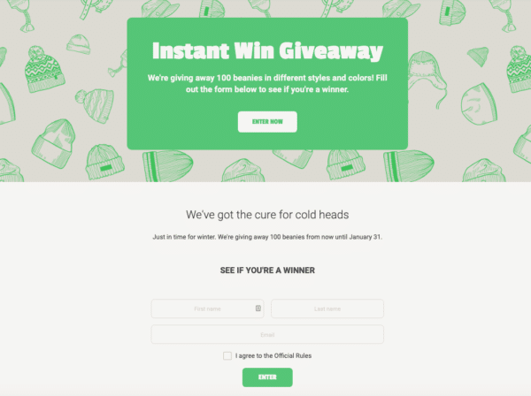 Das 9-Best-Performing-ShortStack-Landing-Page-Templates-Instant-Win-Giveaway