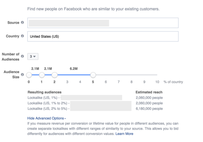 Facebook-Lookalike-Publikum