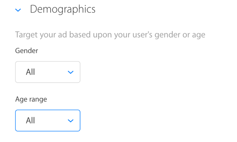 Datele demografice ale publicului