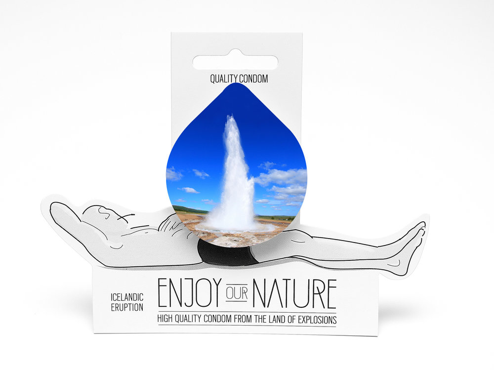 Enjoy Our Nature Condom Package Design