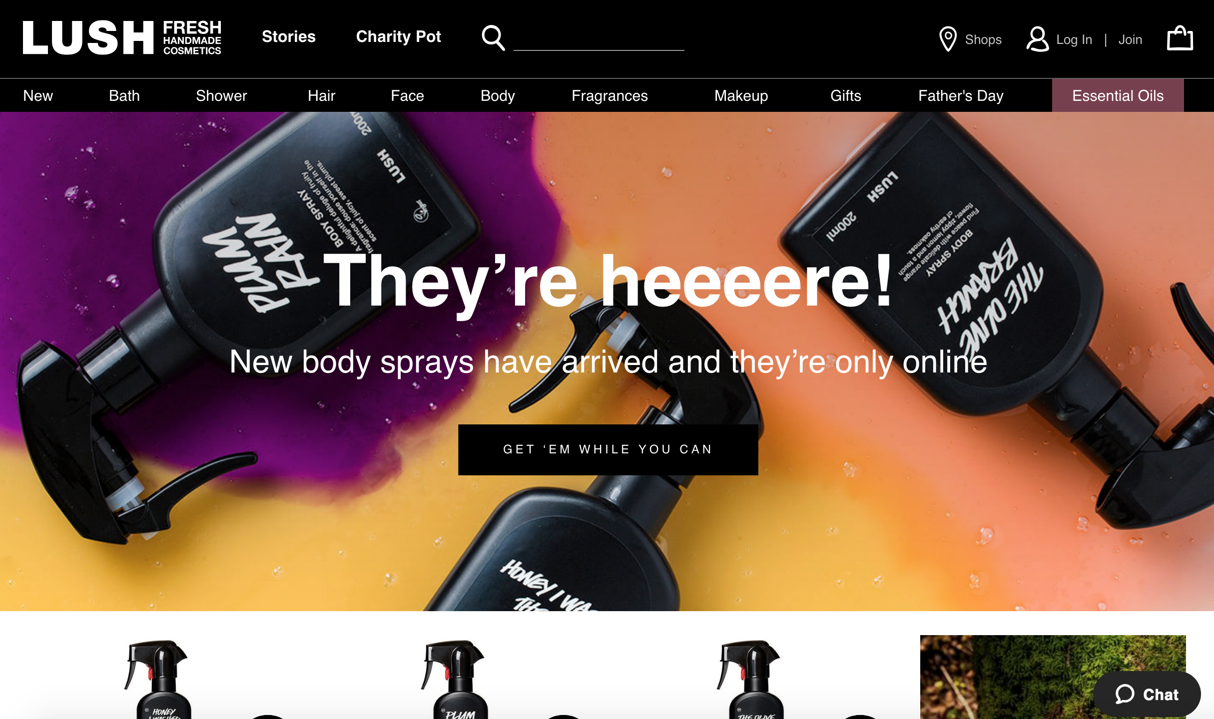 Lush Beauty Website