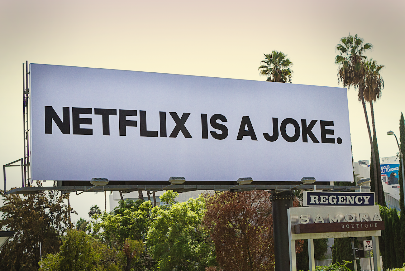 Netflix Billboard Ad