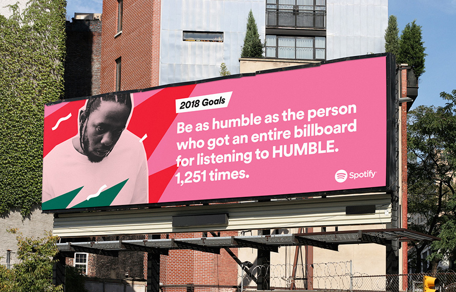 Spotify Billboard Ad