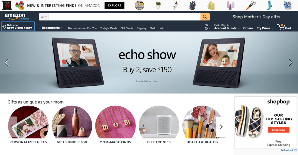 Amazon Best Ecommerce Website