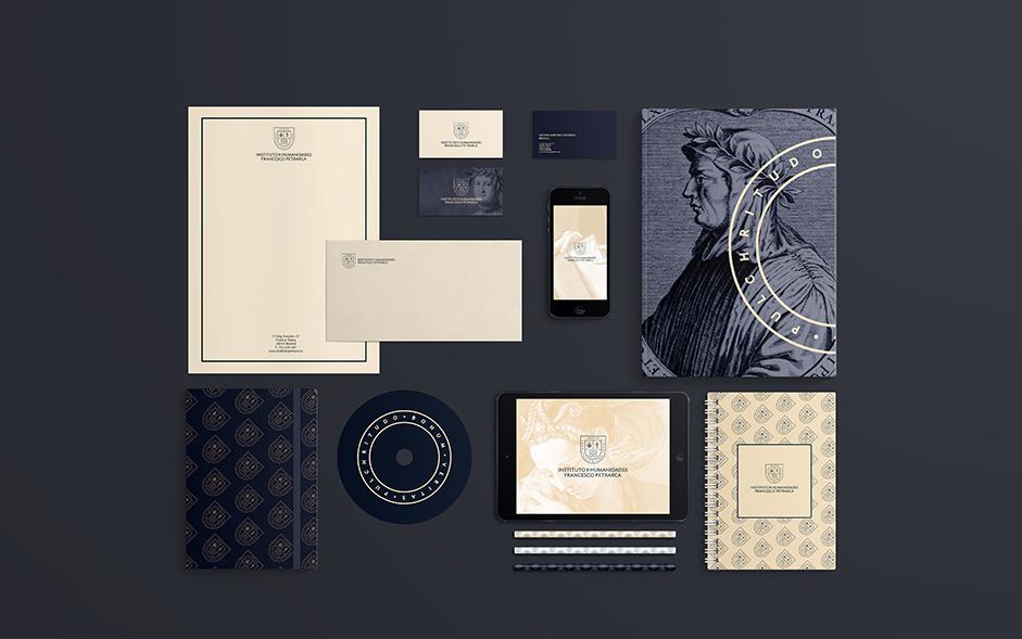 Francesco Petrarca Stationery Design