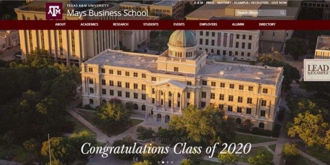 Texas A&M University website