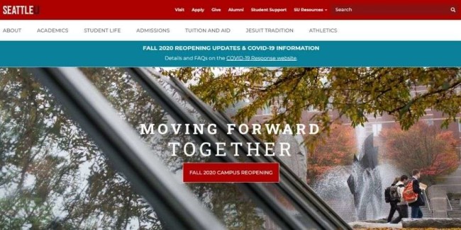 Seattle University website