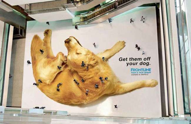 Frontline Flea & Tick Spray’s campaign