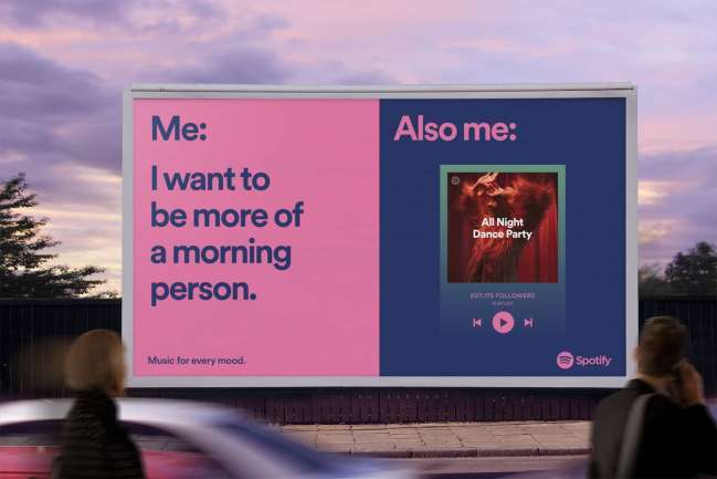 best campaign design: Spotify 