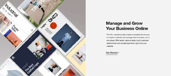 Wix - small business ecommerce solutions