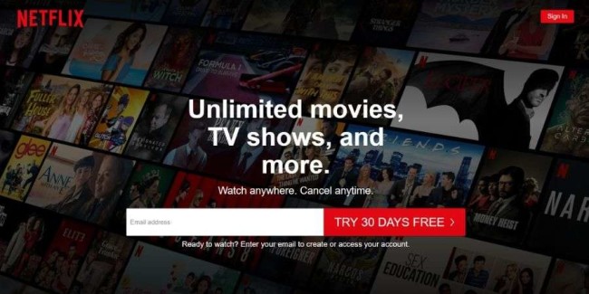 Best streaming websites: Netflix