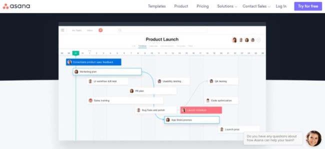 Asana Agile Software Development Tool