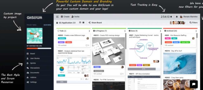 Gitscrum Agile Project Management Tool