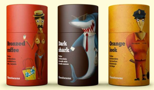 Food packaging design: Chocolouras