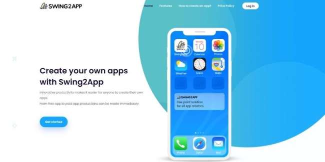 Swing2App platform